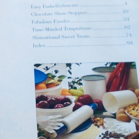 Decadent Desserts Vintage Cookbook by Tupperware - Picture 13 of 14